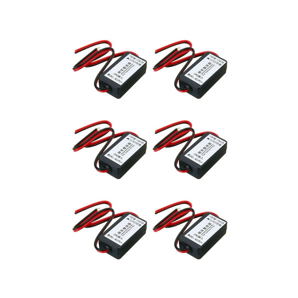 6X 12V Power Relay Capacitor Filter Rectifier For Car Rear View Backup Camera 6031687439429