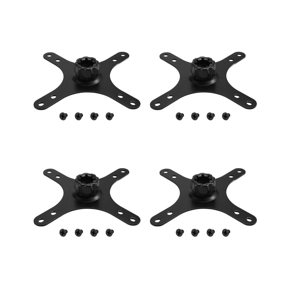 4X Portable Monitor Mounting Adapter Bracket Plate, 17Mm To 100X100mm 75X75mm, Wall Mount Arm Mount Universal 6032125490712