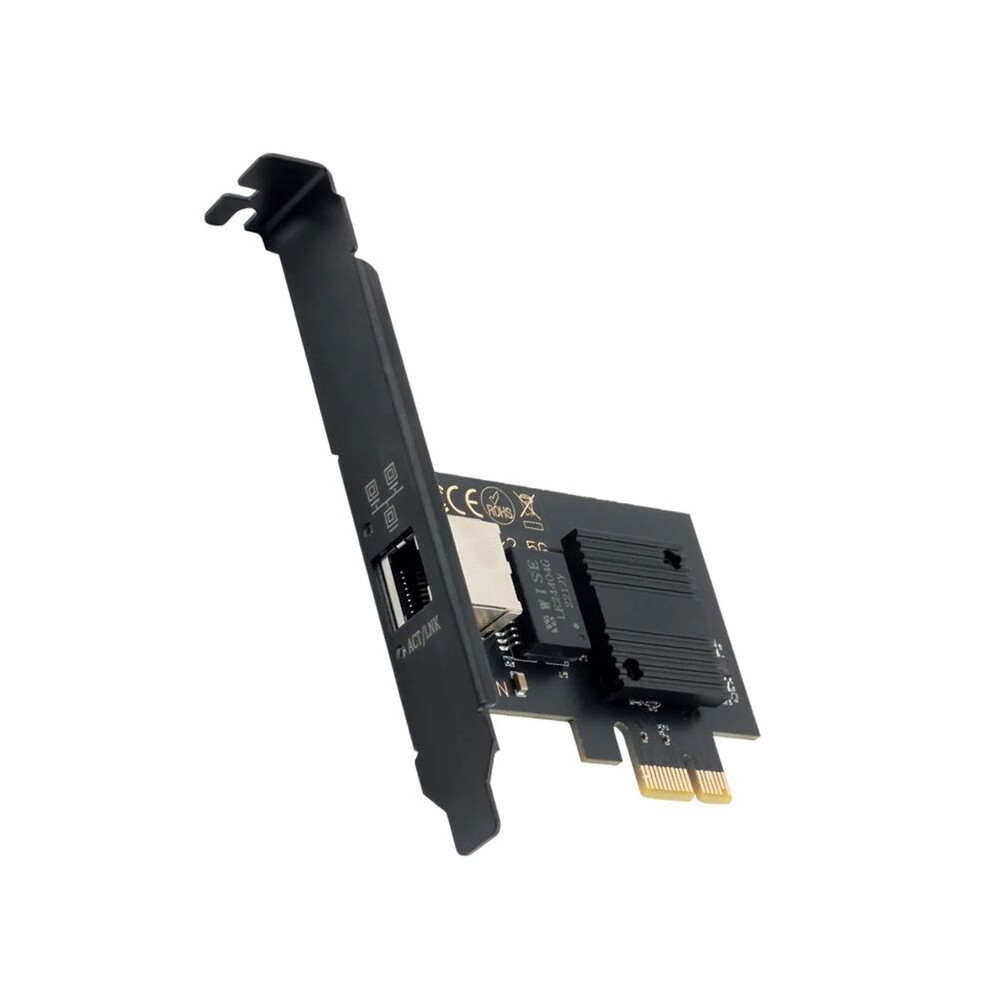 2500Mbps Pci-E To Rj45 Network Card I226 Chip Gigabit Ethernet 100/1000/2500Mbps Rj45 Lan Pcie Adapter For Laptop Pc 6032033441950