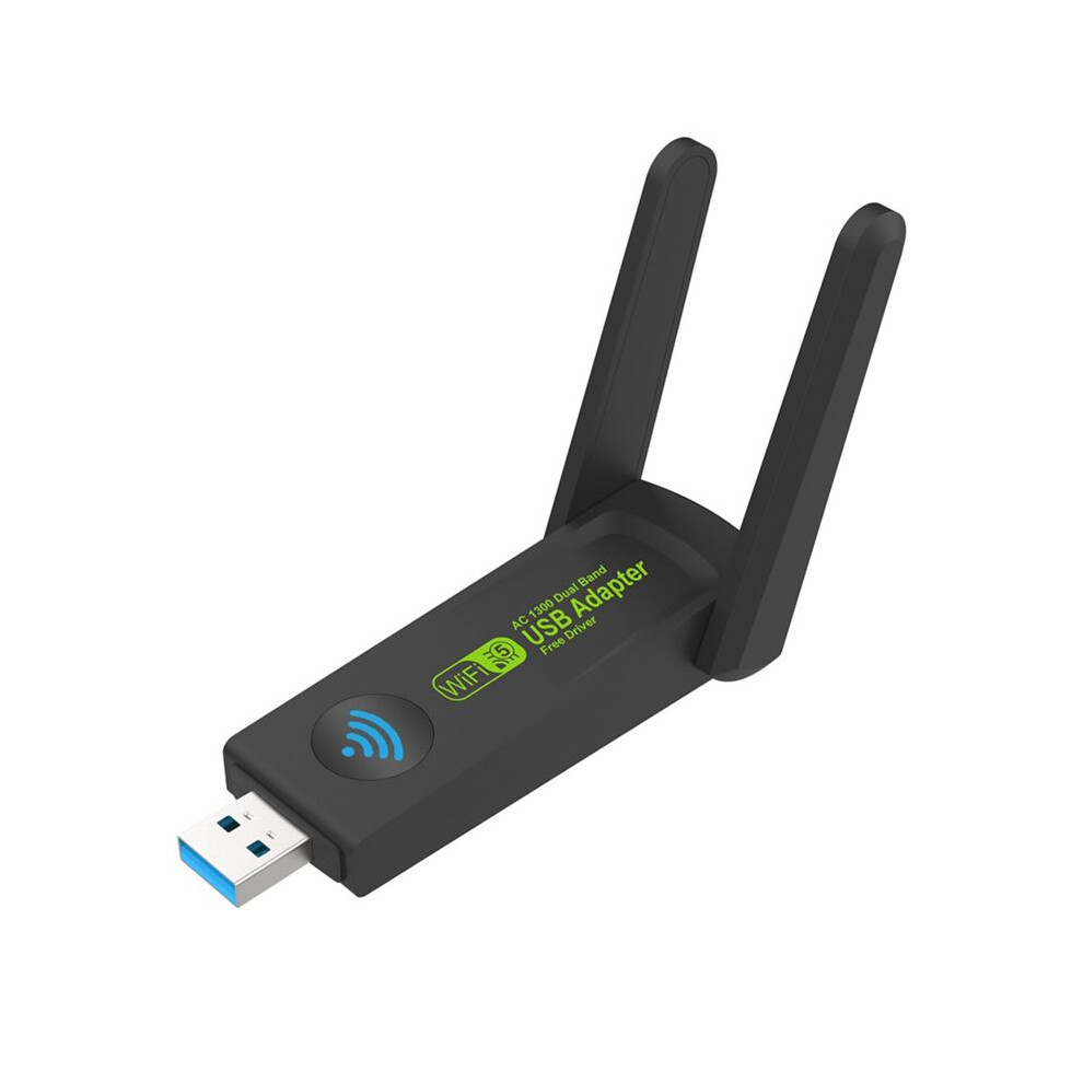 1300Mbps Usb3.0 Wifi Adaptateur Double Bande 2.4G 5Ghz Sans Wifi Dongle Antenne Usb Ethernet Carte Adapter 6032029537254
