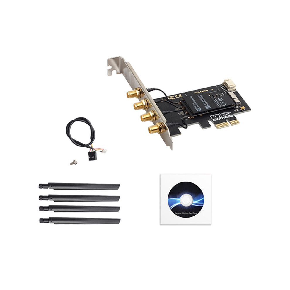 BCM94360CD Hackintosh PCIE Wireless Adapter 1750Mbps, Dual Band 2.4G/5GHz,  4.0, Airdrop Handoff Support-image-OPC-PPW7NBV-NEW