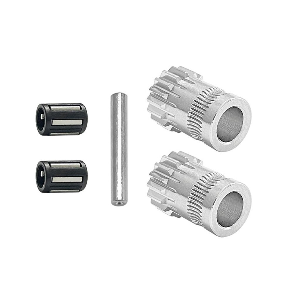 Dual Drive Gear Hardened Steel Upgrade Feed Gear Extruder Kit For Bmg 3D Printer Parts Hardening Steel 4713894557579