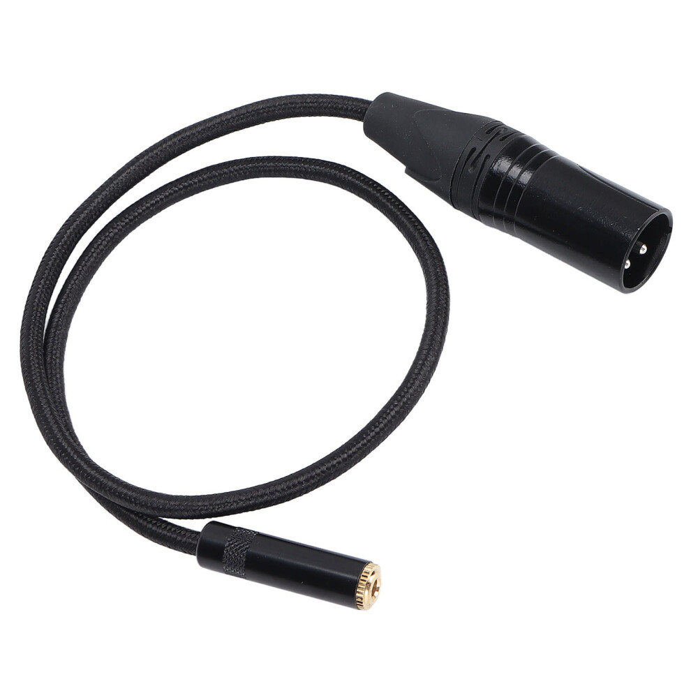 3.5Mm Female To Xlr Male Cable 0.5M No Interference Stereo Adapter 8481376125405
