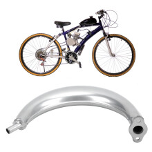 High Strength Exhaust Muffler Pipe for 49cc-80cc Motorized Bicycles