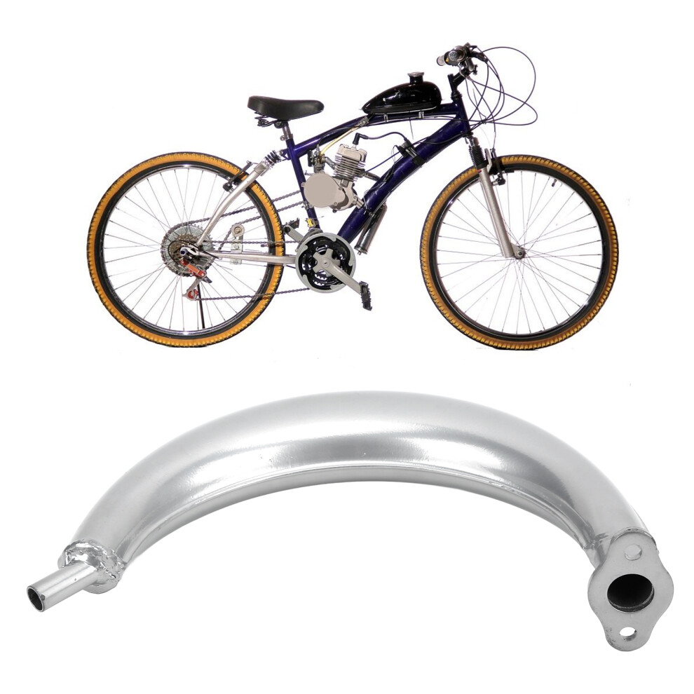 High Strength Exhaust Muffler Pipe For 49Cc-80Cc Motorized Bicycles 4911376125487