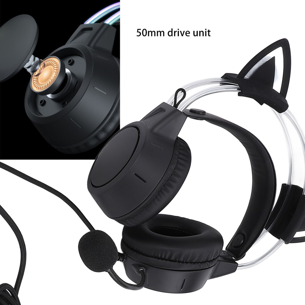Schwarzes Gaming-Headset Mit 7011774051597