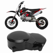 Motorradmotorritzel Kettenabdeckung Schutz links 125-160cc Schwarz
