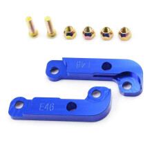 Aluminium Power Tuning Drift Adapter voor E46, betere controle over de besturing dankzij de behuizing van hoogwaardig aluminium, Angle Kit voor BMW