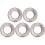 5Pcs 51205 Axial Thrust Bearings for Hooks Pumps & Low-Speed Use 2