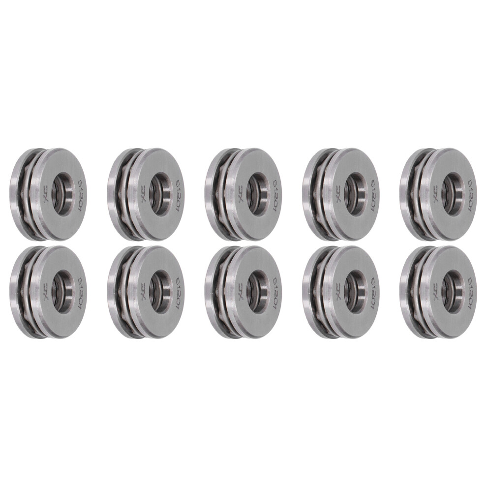 Durable Bearing Set: 10Thrust Ball Bearings For Axial Loads 80Mm 4081376131198