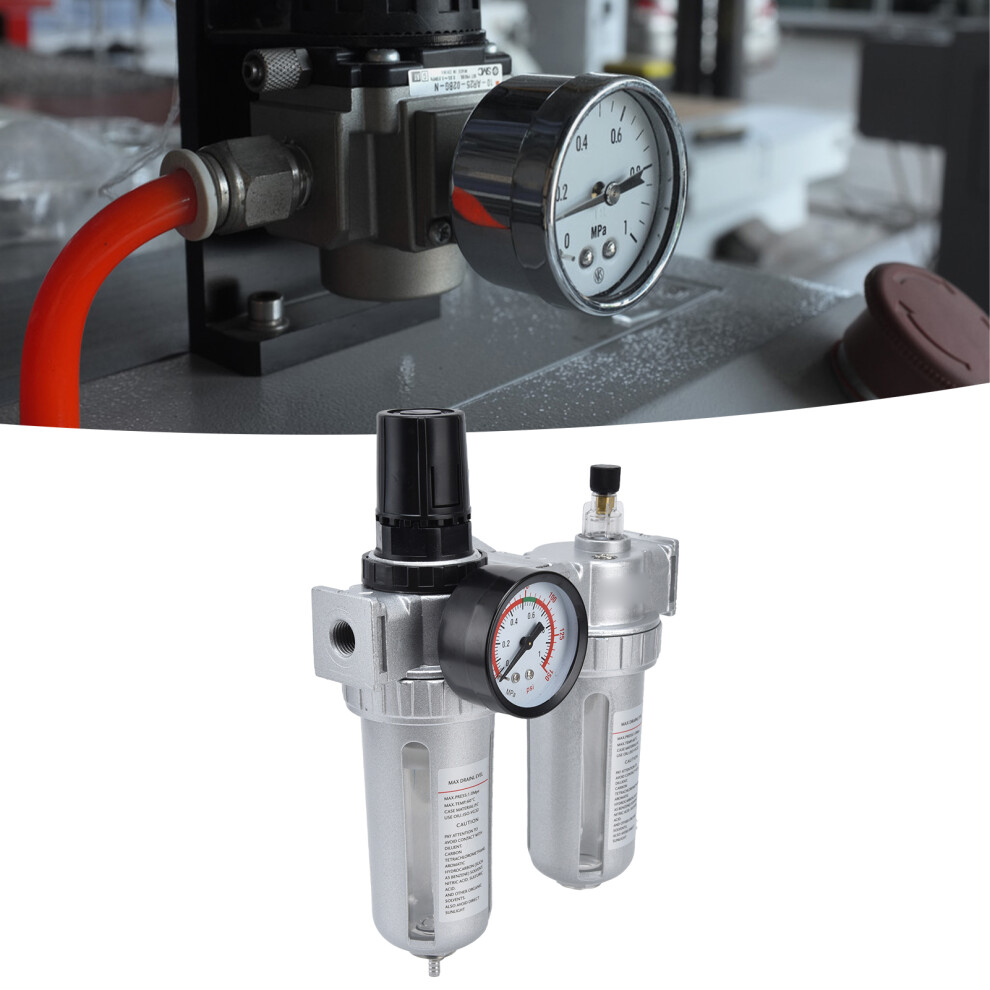 Premium Compressed Air Filter Regulator & Water Separator Dual Pack Sfc400 4981376131665