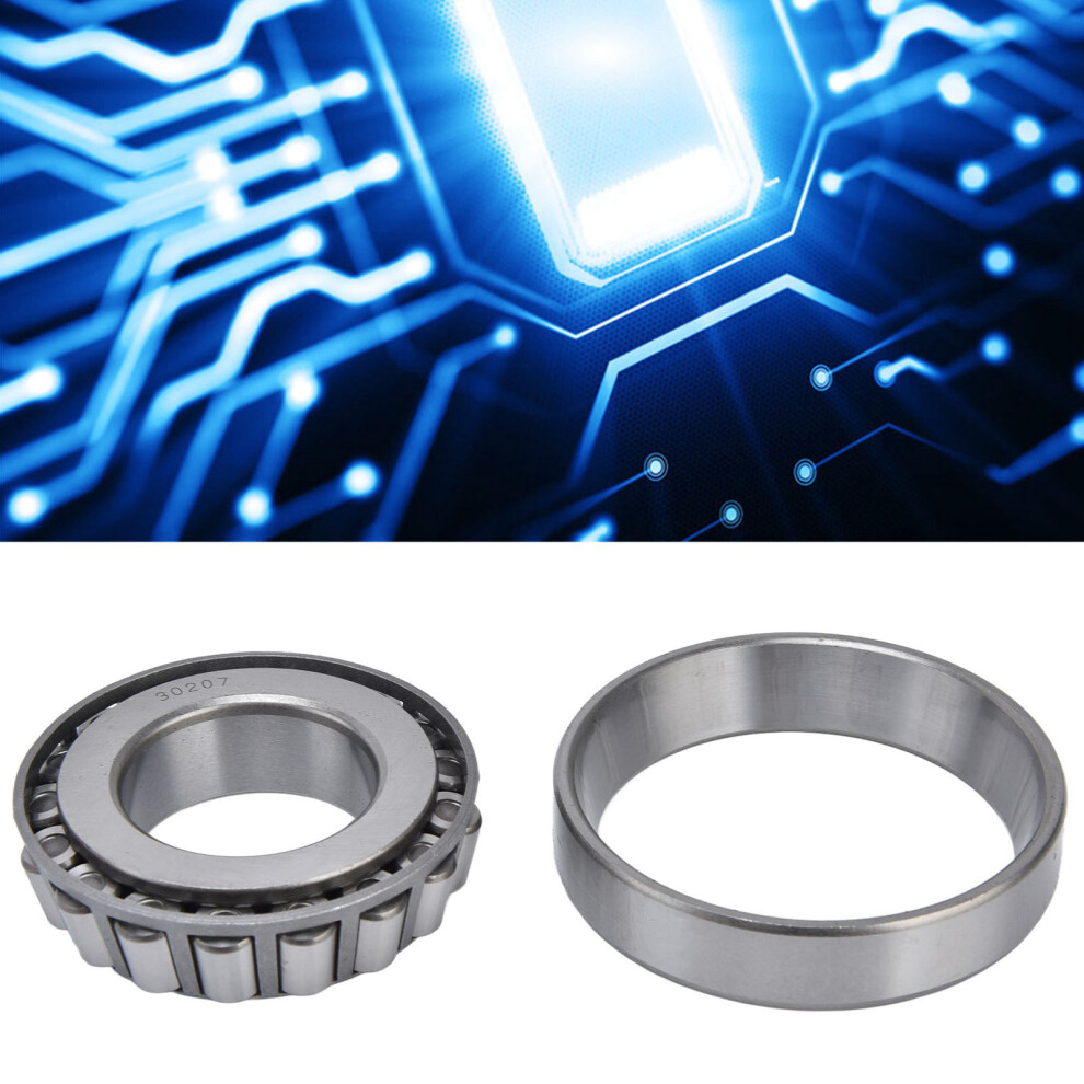 High Accuracy Tapered Roller Bearing 30207 35X72x18.25mm Metal 9341376131792