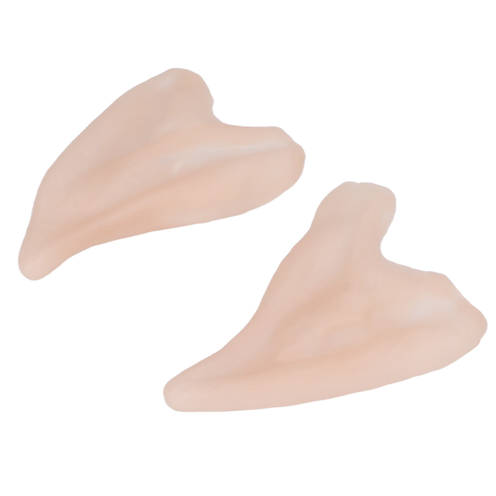 Unisex Elf Ear Latex Pointed Props For Cosplay Dress Up Halloween & Christmas Costume