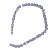 10mm Hellviolette Naturstein-Perlen für Schmuck DIY Armbänder & Halsketten