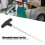 Auto-Frontscheibe Entferner Set ABS Glas Ausschnitt Kit 32cm Gewindeschneider 5