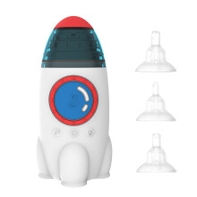 Süßer elektrischer Baby-Nasen Aspirator, 3 Saugstufen, LED-Leuchte