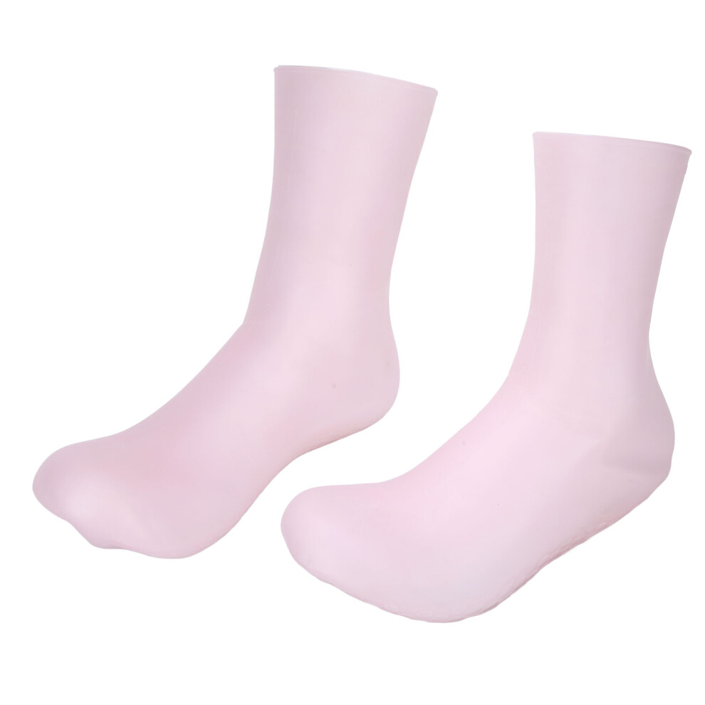 Spa Pedicure Socks for Ultimate Foot Renewal, Silicone Socks with Multi-Layer Moisture Technology, Foot Spa At Home Kit for Repairing Dry Feet and