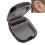 Hard Plastic Shell Hearing Aid Case, Protective Box with Waterproof and Drop Resistance Features, Portable Storage Container with Silicone Lining, 4