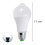Energy Saving LED Bulb with Wide Coverage Illumination, Motion Sensor Light Bulbs Featuring Dusk to Dawn Capability for Enhanced Home Security, Smart 5