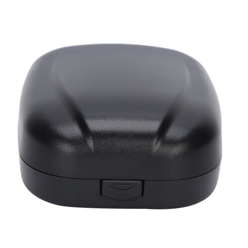 Hearing Aid Case with Silicone Lining To Protect Your Device and Cushioned Interior Padding, Mini Size Hard Shell Design for BTE CIC IIC ITE Models,