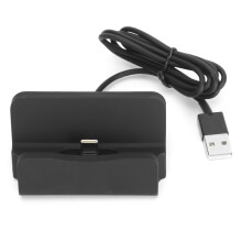 Base di ricarica USB C per smartphone, design accurato con connessione integrata, supporto per telefono e caricabatterie, dimensioni ridotte e peso