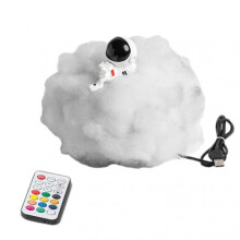 Beautiful Gift Astronaut Lamp Chirstmas Lights Cloud Room Decor Rainbow Usb Night Light Birthday Gift for Children Gift Home Dcor