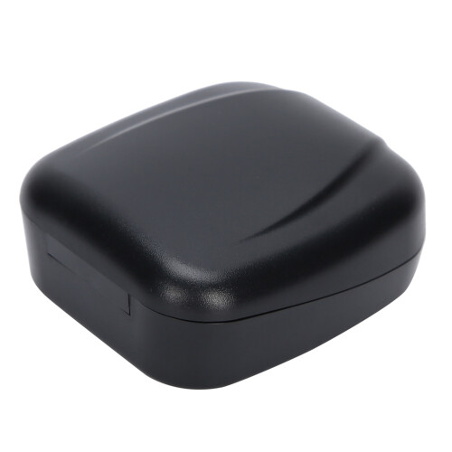 Protective Box for Hearing Aid, Waterproof Drop Resistance Storage Solution with Hard Plastic Shell and Silicone Lining, Moisture Proof Dustproof 1