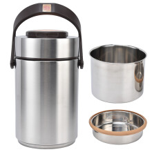 Boîtes de conservation portables pour aliments chauds, conteneurs alimentaires isothermes empilables pour le travail et les activités de plein air,