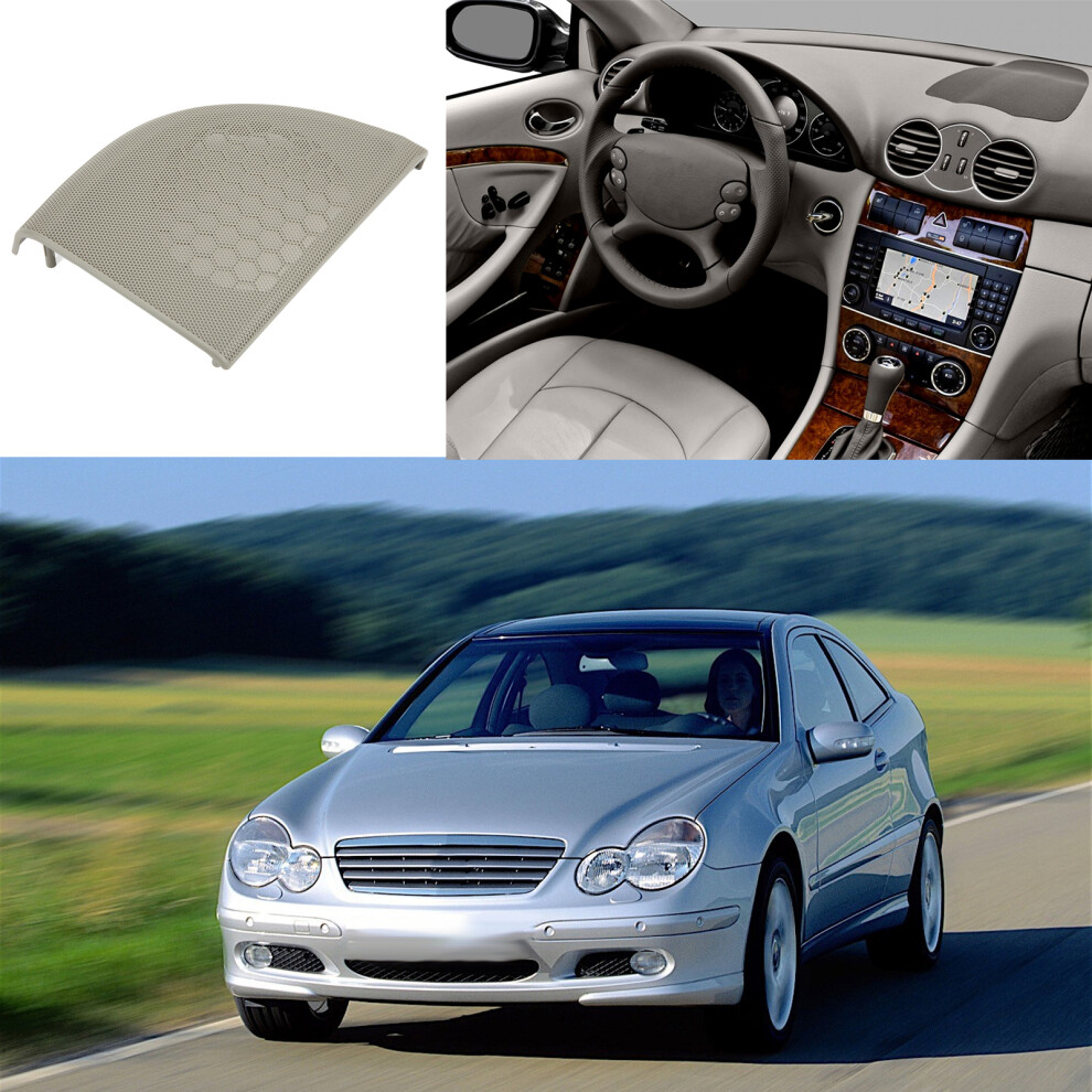 Benz W203 Pillar Cover Abs For C-Class Coupe Clc Speaker Replacement Grey 8791376142617