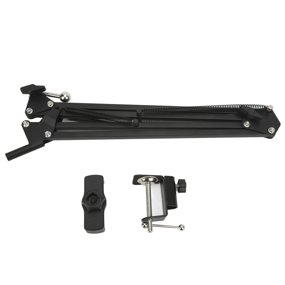 Webcam Mount Suspension Scissor Tripod Strong Metal Desk Clamp Ergonomic Design For Office Bedroom Use 9049227674817