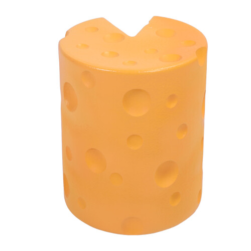 Fußstützenhocker, dekorativer käseförmiger 1