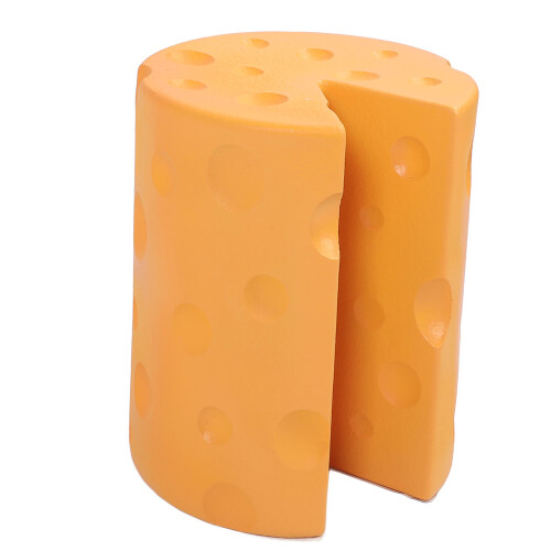 Fußstützenhocker, dekorativer käseförmiger 2