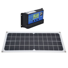 Set di pannelli solari da 10 W, 42x19 cm, controller da 10 A