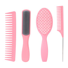 Premium Hair Brush Set with Hollow Design for Breathability, TPEE Material Ensures Flexibility and Durability, NonSlip Handle and Scalp Massage