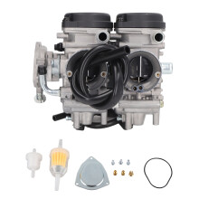 Carburador para Yamaha Raptor 660R YFM660R 2001-2005, unidade de substituição com orifícios de admissão de ar aprimorados e resposta sensível,