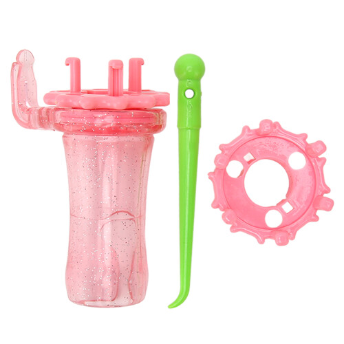 Knitting Spool Set, Interchangeable Head Knitting Hook Compact DIY Knitting Tool with Double Head Design for Wool Yarn Spool Projects, Portable and