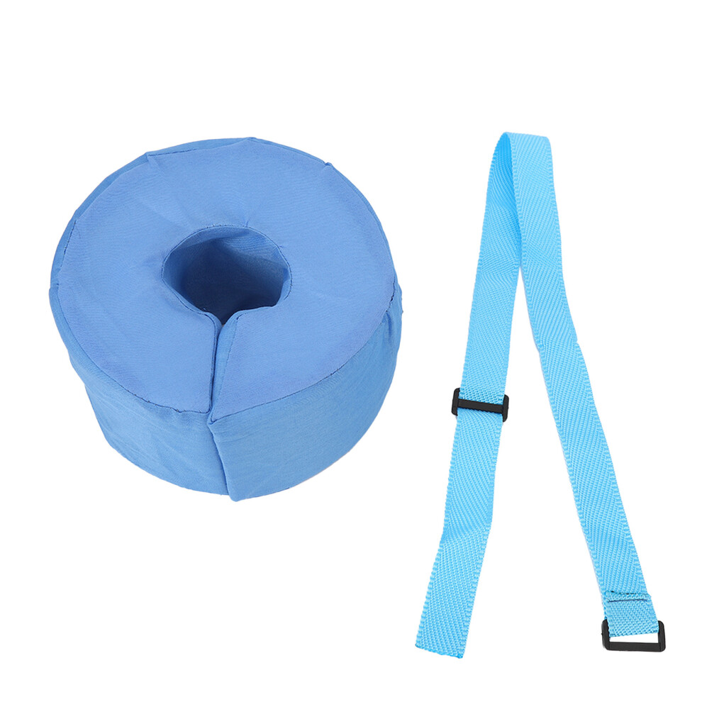Adjustable Height Leg Rest, Bed Sore Ulcer Support, Foot Elevator Cushion with High Elastic Sponge and Soft Breathable Fabric, Donut Shaped Support