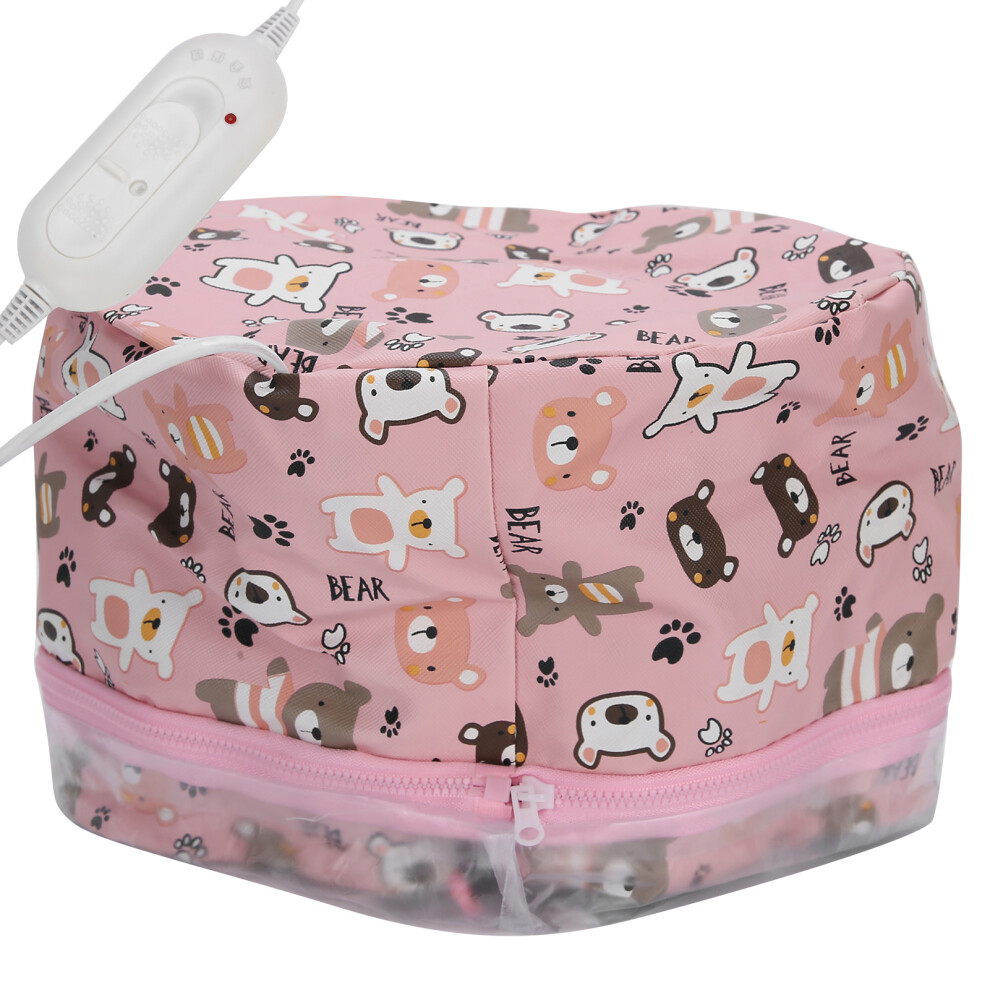 Detachable Care Tool for Electric Hair Steamer, Intelligent Temperature Control with Adjustable Heat and Removable and Washable Insulated Liner,