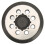Replacement Sanding Pad for Orbital Sander, Hook and Loop Replacement Sander Pad 8 Hole Design with Extra Hard Backing High-Density Hook Compatible 1