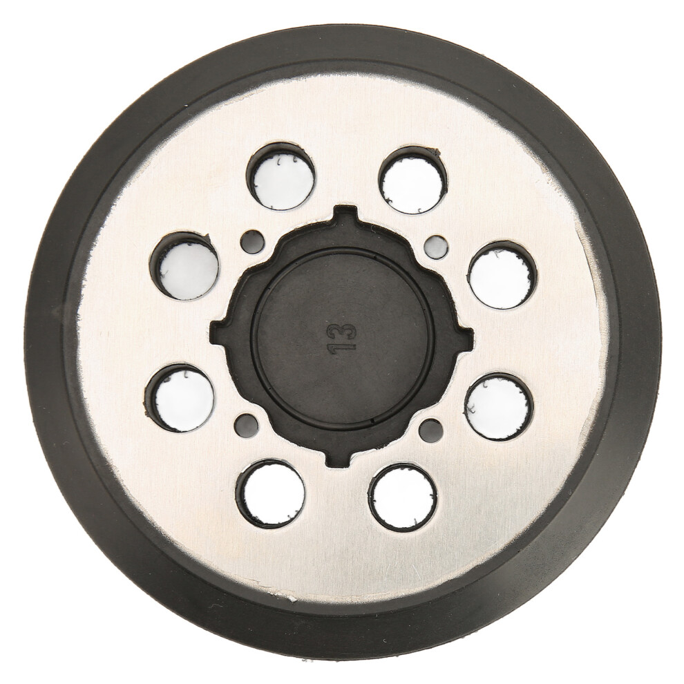 Sander Backing Pad With 8 Hole Configuration, Easy Installation Replacement Sanding Pad Featuring Soft Rubber And Excellent Heat Dissipation For 9009791732894