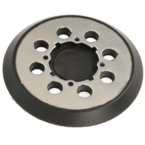 Replacement Sanding Pad for Orbital Sander, Hook and Loop Replacement Sander Pad 8 Hole Design with Extra Hard Backing High-Density Hook Compatible 1