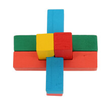 6-in-1 Wooden Mental Puzzle Games for Seniors - Boost Brain and Thinking