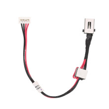 Kabel zasilający do gniazda ładowania Toshiba Satellite C55-A5282C55-A5246NR, wysokiej jakości gniazdo zasilania prądem stałym o trwałej