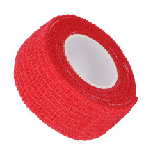 10 Rollen selbstklebendes elastisches Bandagenwickel, 0,98 x 78,74 Zoll, Rot