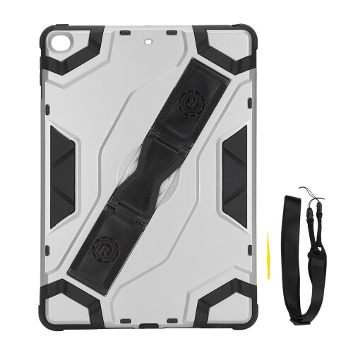 Capa para iPad com suporte integrado, proteção contra impactos e poeira, capa multifuncional compatível com iPad de 10,2 polegadas (2017-2018),