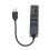 USB2.0 Multiport Hub & Card Reader - Easy Access 480Mbps Black 1