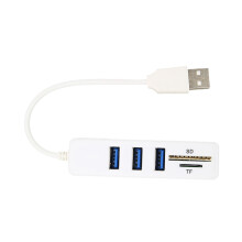 Splitter USB Plug and Play Trasmissione ad alta velocità Design portatile Compatibilità con le versioni precedenti Disponibilità limitata di porte