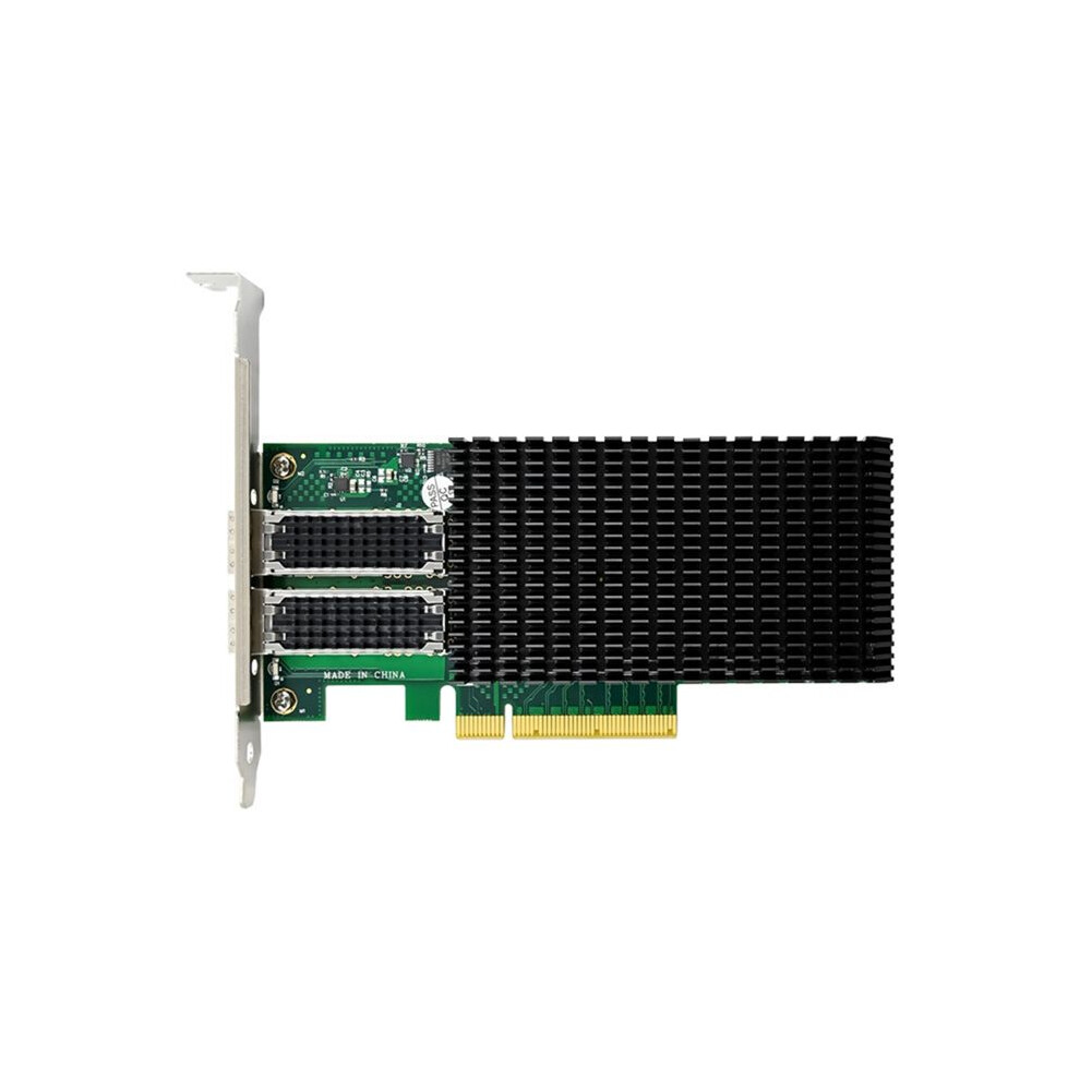 Pcie X8 X-4 Dual-Port 10G Sfp28 Fiber Optic Network Card Dual-Port 10G Network Adapter Card 4713137968582