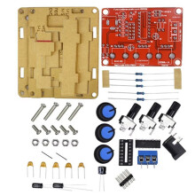 XR2206 Kit DIY Generatore di Segnale Ad Alta Precisione Onde Sinusoidali Triangolari Onde Quadre Gamma di Frequenza 1Hz 1MHz Frequenza Regolabile