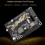 PCIe to M.2 Adapter with PoE Function Supports NVMe Protocol M.2 Solid State Drive for Raspberry Pi 5 PoE HAT 10